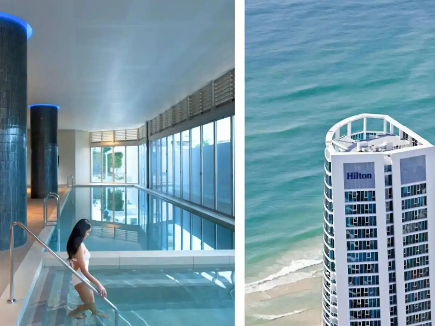 Lvl 39 - Panoramic Hilton Living With Ocean Views Apartment Gold Coast Australia
